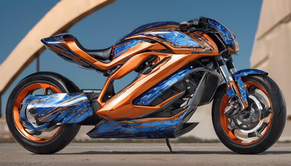 lustrous reflective surface designs