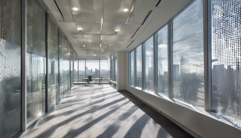 perforated window film mechanics